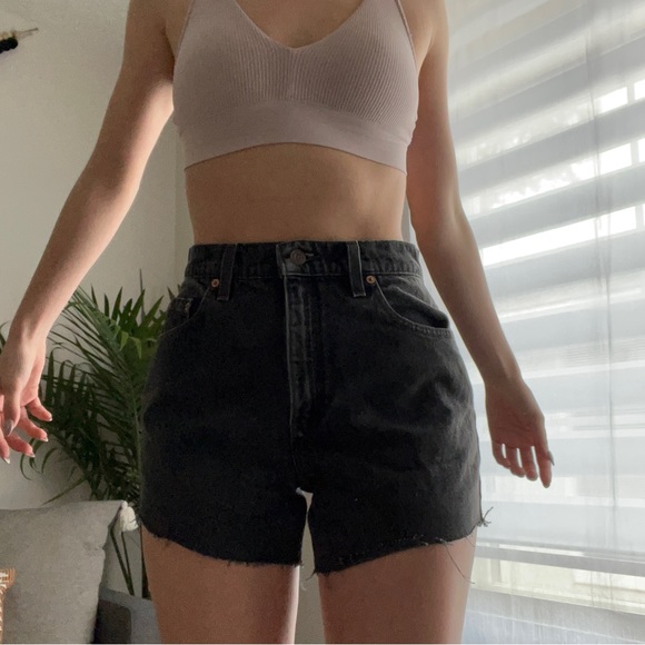 CUTOFF LEVIS SHORTS - Picture 4 of 4